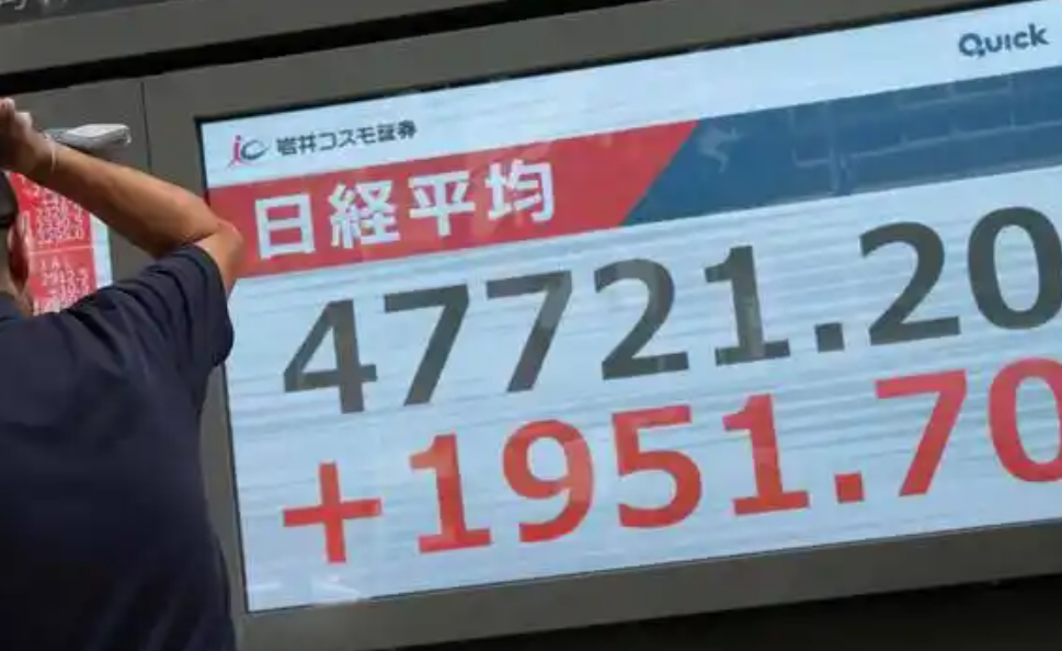 日经指数期货下跌 此前华尔街走软